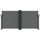 Vidaxx pare-vent extensible 120x1200 cm anthracite
