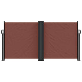 Vidaxx pare-vent extensible 120x1200 cm marron