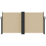 Pare-brise vidaxl extensible 120x1200 cm beige