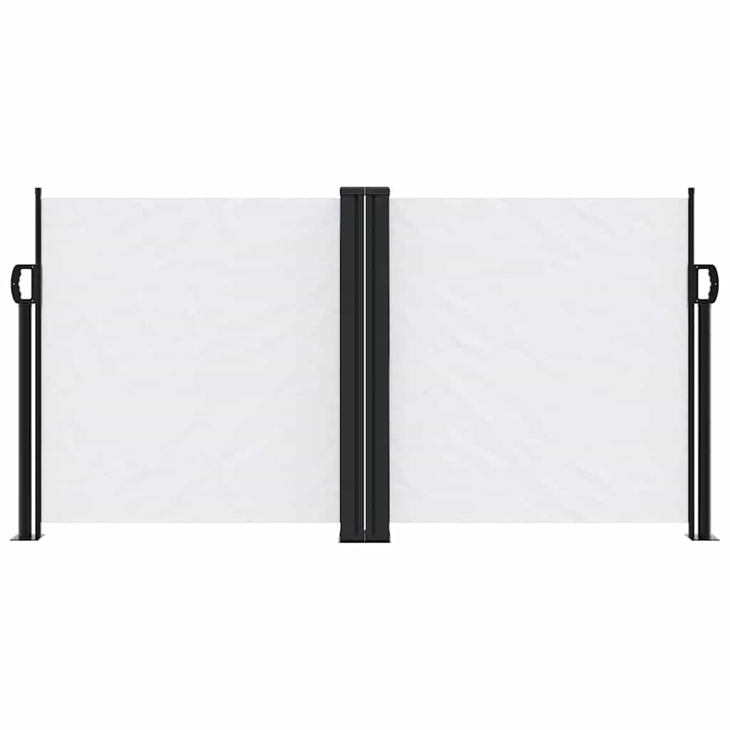 Vidaxx pare-vent extensible 120x1200 cm blanc