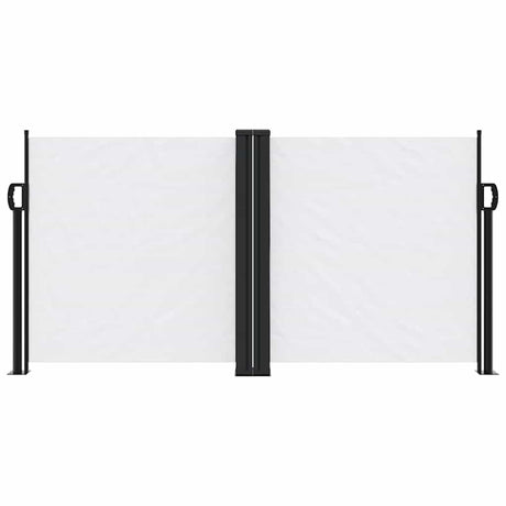 Vidaxx pare-vent extensible 120x1200 cm blanc