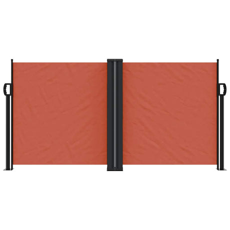 Vidaxx pare-vent extensible 120x1200 cm couleur terre cuite