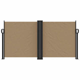 Vidaxx pare-vent extensible 120x1200 cm taupe