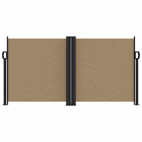 Vidaxx pare-vent extensible 120x1200 cm taupe