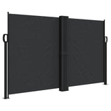 Vidaxx pare-vent extensible 140x1200 cm noir