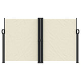 Vidaxx pare-vent extensible 140x1200 cm couleur crème