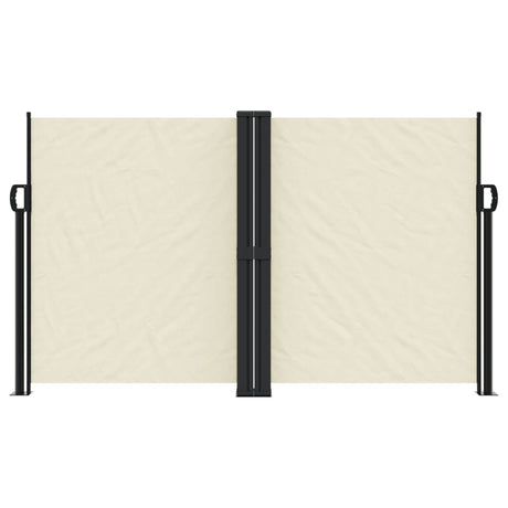 Vidaxx pare-vent extensible 140x1200 cm couleur crème