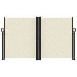 Vidaxl Windshield utdragbar 140x1200 cm Cream -Colored