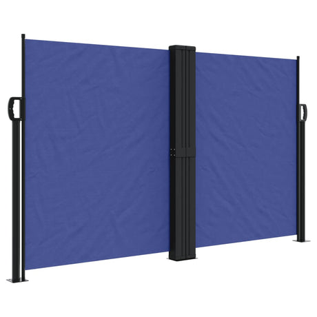 Vidaxx pare-vent extensible 140x1200 cm bleu
