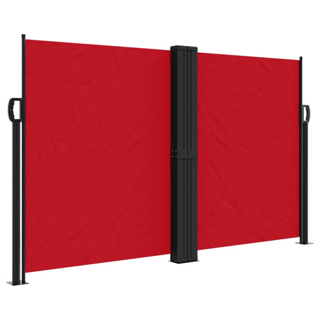 Vidaxx pare-vent extensible 140x1200 cm rouge