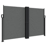 Vidaxx pare-vent extensible 140x1200 cm anthracite