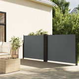 Vidaxx pare-vent extensible 140x1200 cm anthracite