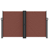 Vidaxx pare-vent extensible 140x1200 cm marron