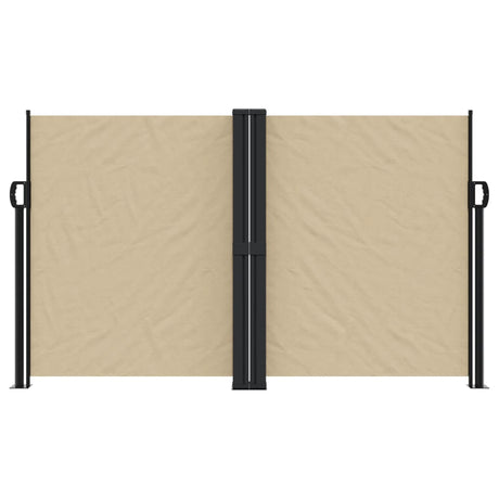 Vidaxx pare-vent extensible 140x1200 cm beige