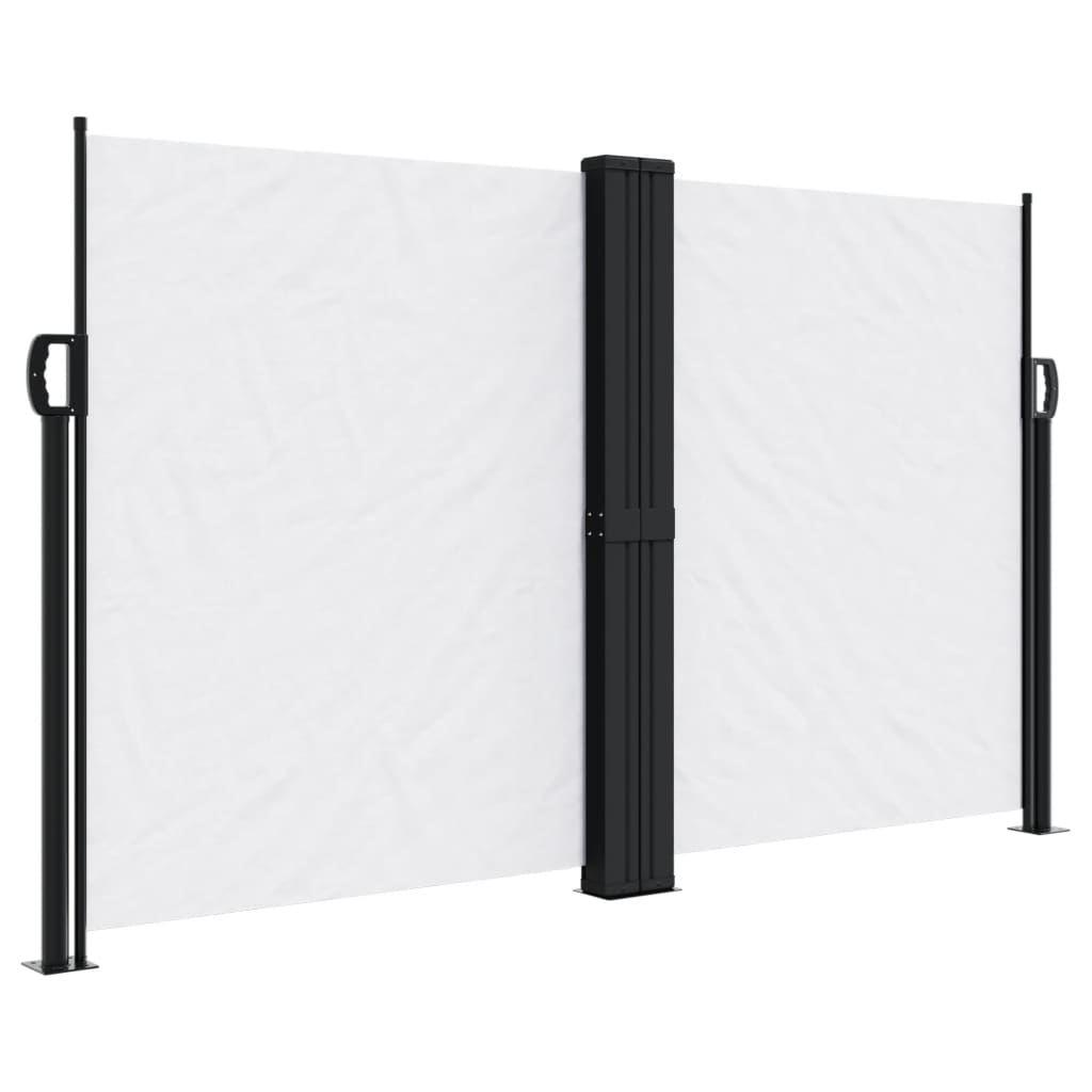 Vidaxx pare-vent extensible 140x1200 cm blanc