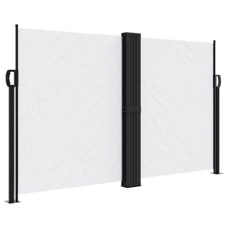 Vidaxx pare-vent extensible 140x1200 cm blanc