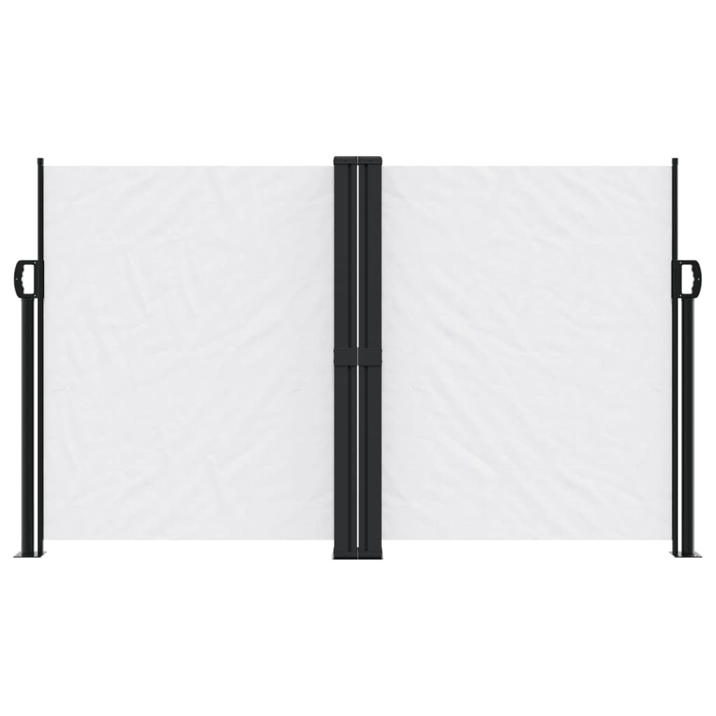 Vidaxx pare-vent extensible 140x1200 cm blanc