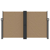 Vidaxx pare-vent extensible 140x1200 cm taupe