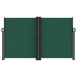 Vidaxx pare-vent extensible 140x1200 cm vert foncé