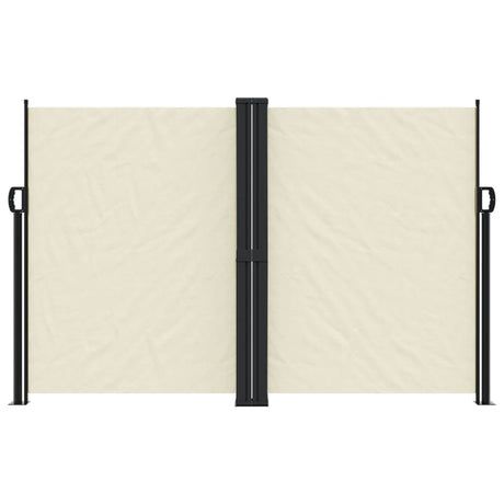 Vidaxx pare-vent extensible 160x1200 cm couleur crème