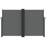Vidaxx pare-vent extensible 160x1200 cm anthracite