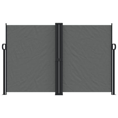 Vidaxx pare-vent extensible 160x1200 cm anthracite