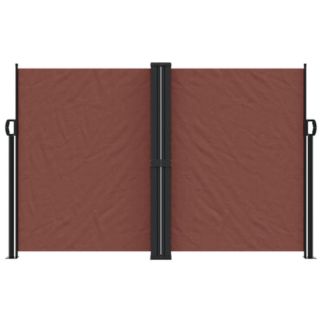 Vidaxx pare-vent extensible 160x1200 cm marron