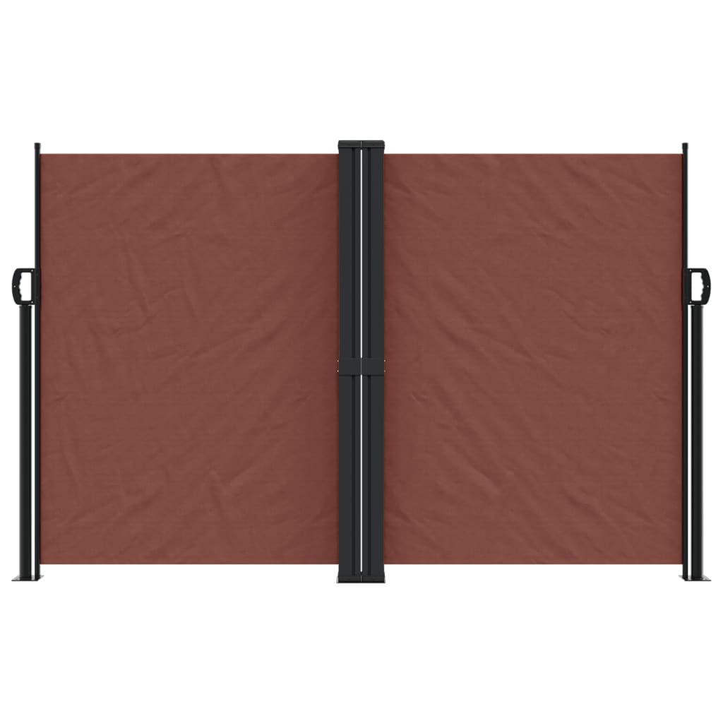 VidaXL Windshield Extendable 160x1200 cm brown