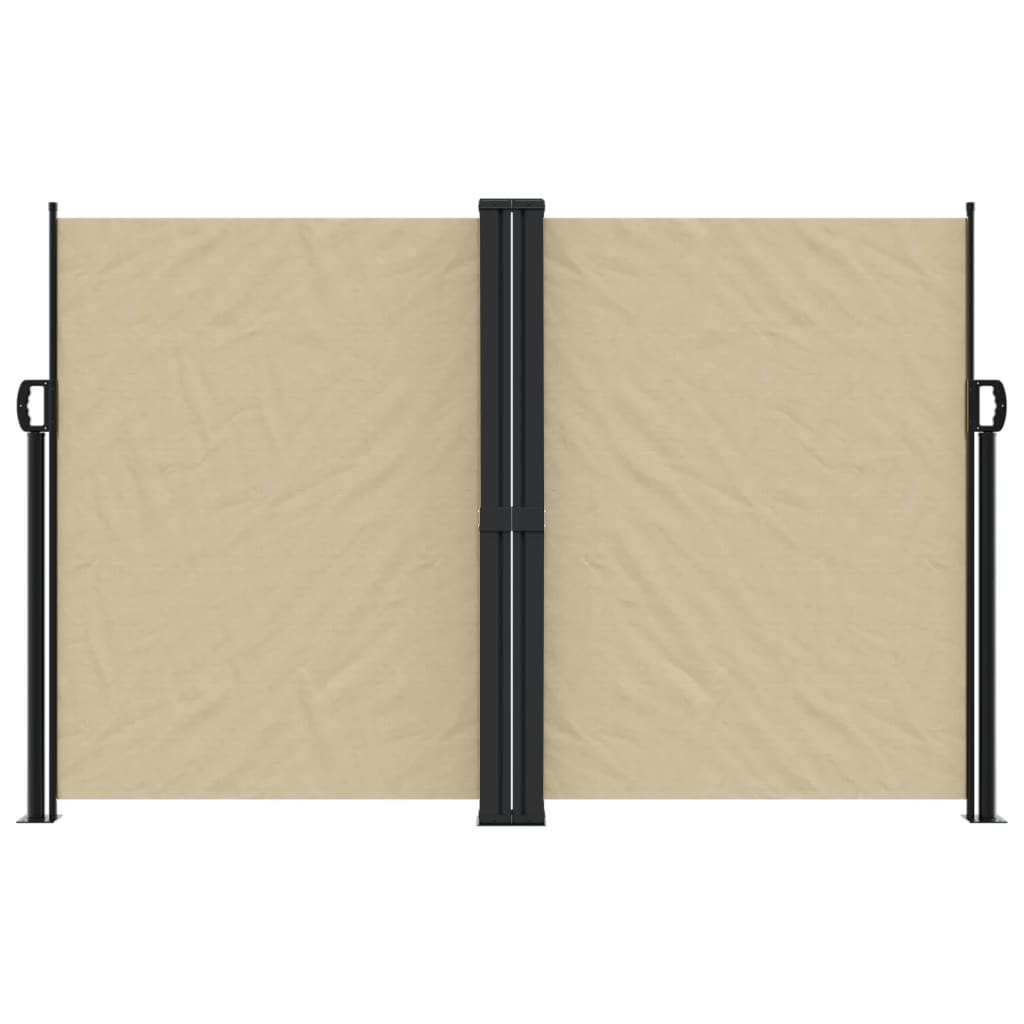 Vidaxx pare-vent extensible 160x1200 cm beige