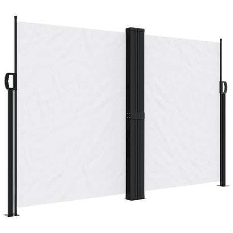 Vidaxx pare-vent extensible 160x1200 cm blanc