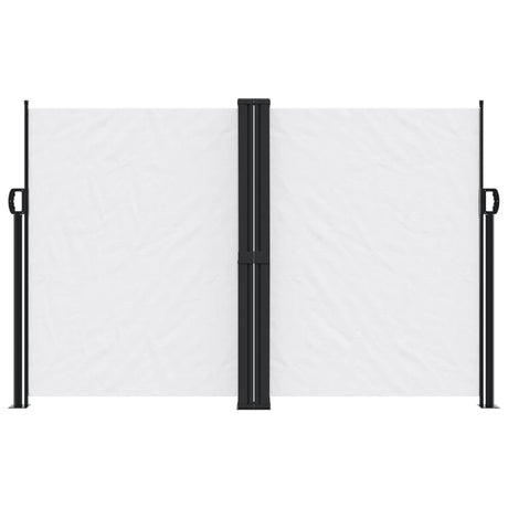 Vidaxx pare-vent extensible 160x1200 cm blanc
