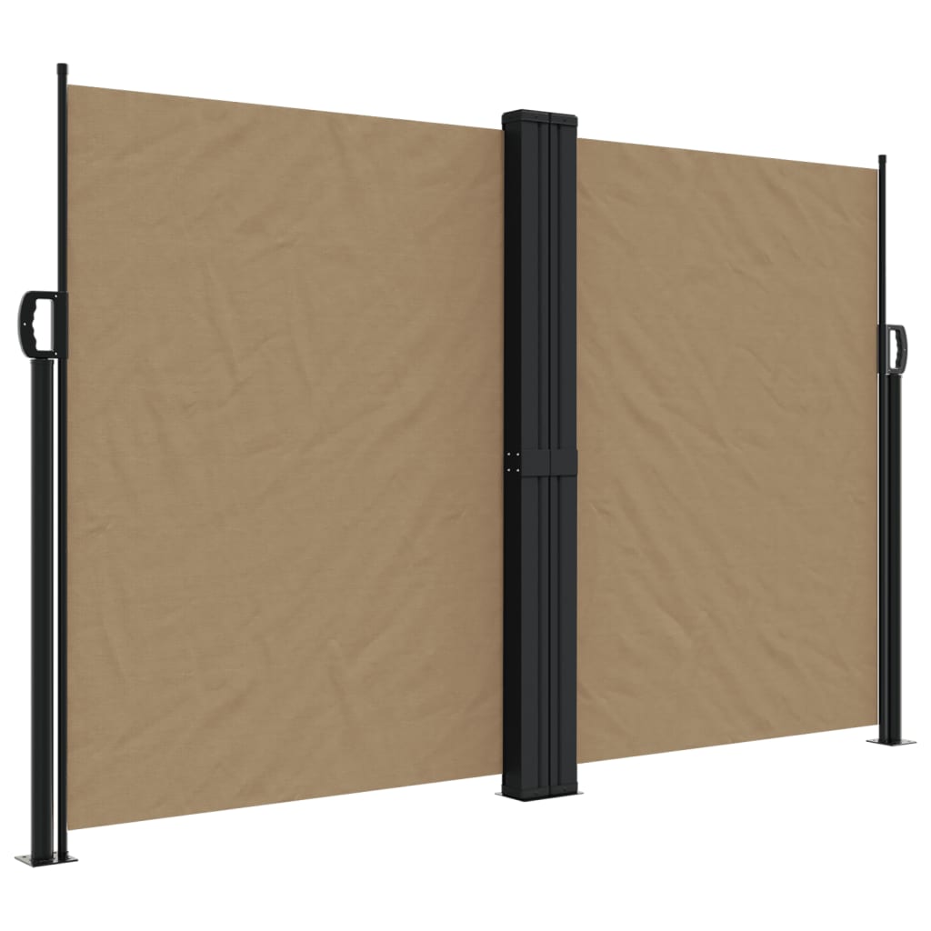 Vidaxx pare-vent extensible 160x1200 cm taupe