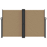 Vidaxx pare-vent extensible 160x1200 cm taupe