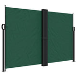 Vidaxx pare-vent extensible 160x1200 cm vert foncé