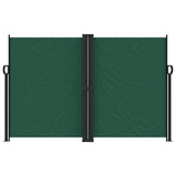 Vidaxx pare-vent extensible 160x1200 cm vert foncé