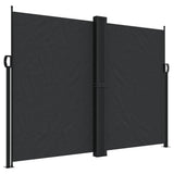 Vidaxx pare-vent extensible 180x1200 cm noir