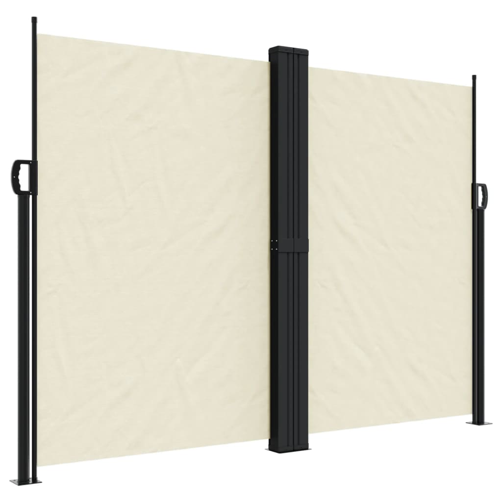 Vidaxx pare-vent extensible 180x1200 cm couleur crème