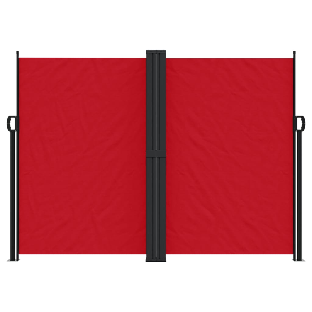 Vidaxx pare-vent extensible 180x1200 cm rouge