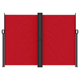 Vidaxx pare-vent extensible 180x1200 cm rouge