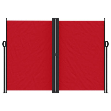 Vidaxx pare-vent extensible 180x1200 cm rouge