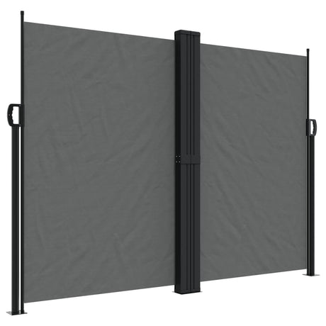 Vidaxx paravent de jardin extensible 180x1200 cm anthracite