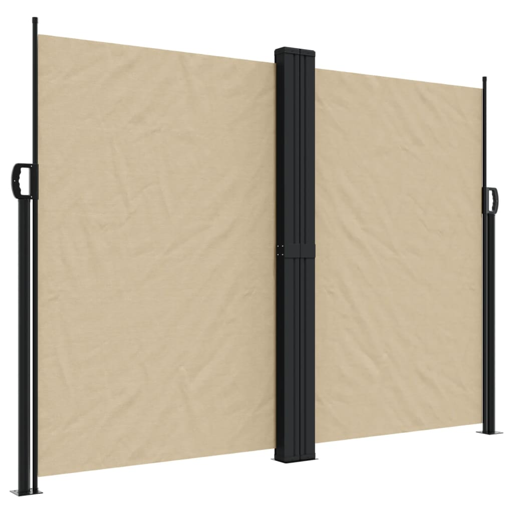 Vidaxx pare-vent extensible 180x1200 cm beige