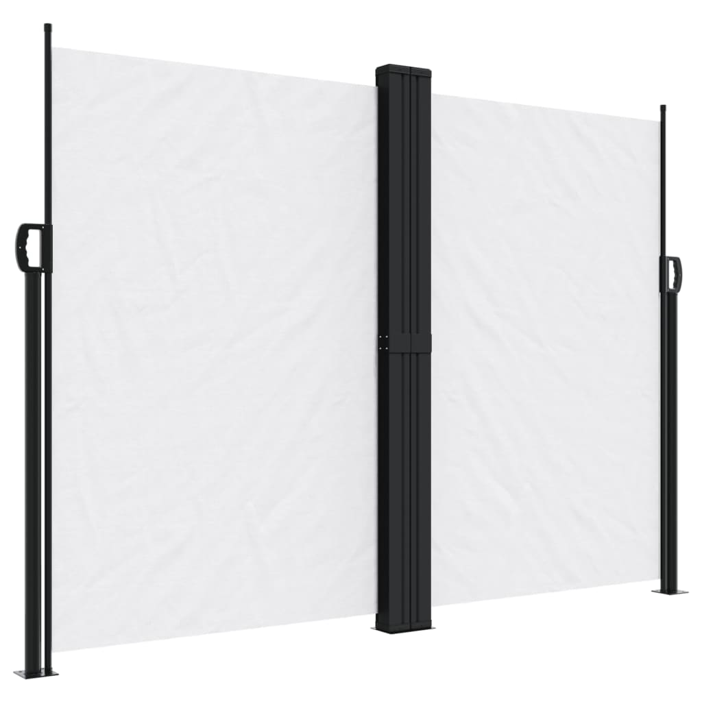 Vidaxx pare-vent extensible 180x1200 cm blanc