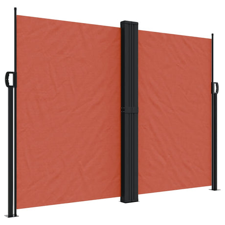 Vidaxx pare-vent extensible 180x1200 cm couleur terre cuite