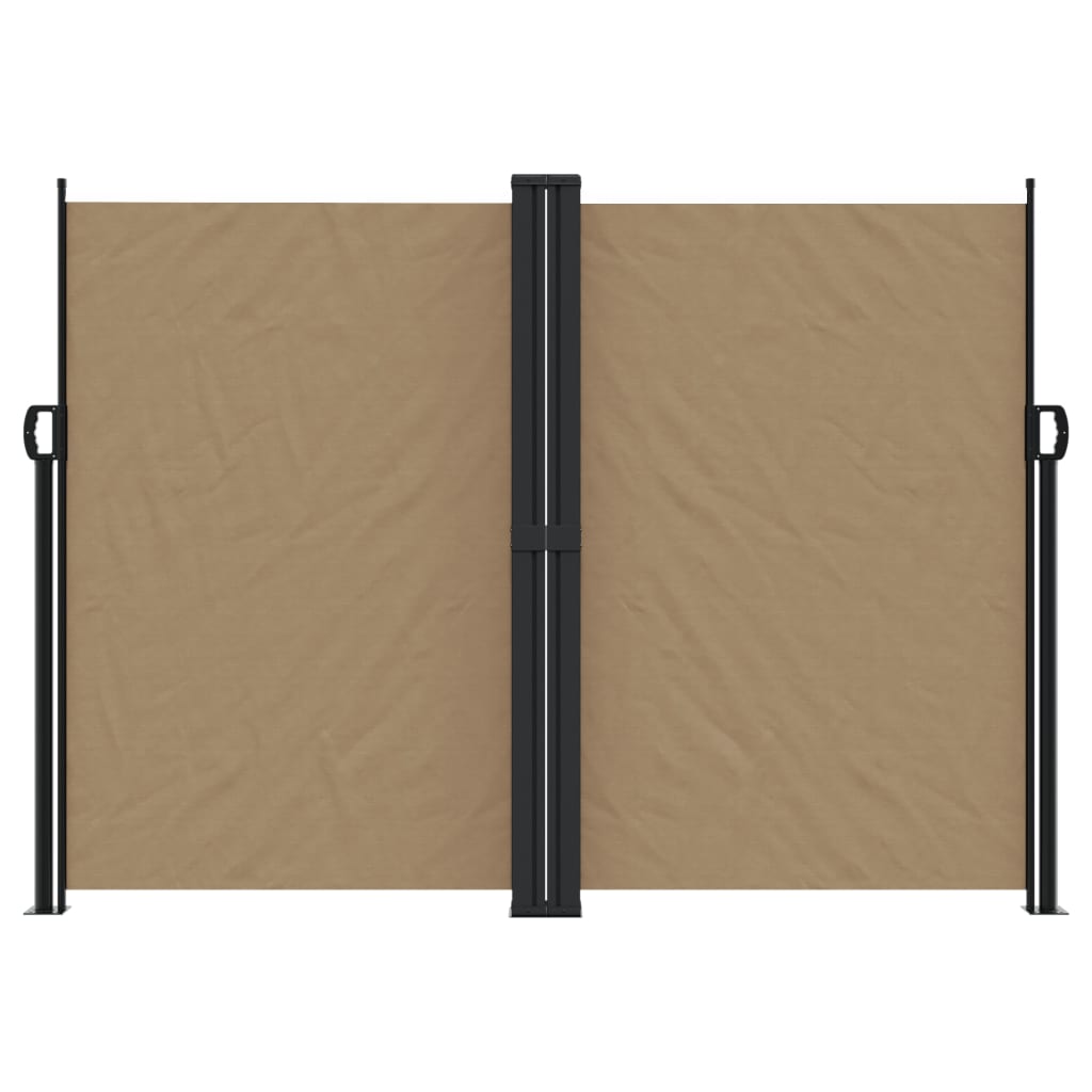 Vidaxx pare-vent extensible 180x1200 cm taupe