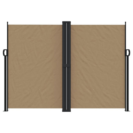 Vidaxx pare-vent extensible 180x1200 cm taupe