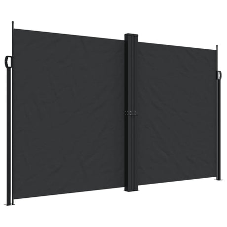 Vidaxx paravent de jardin extensible 200x1200 cm noir