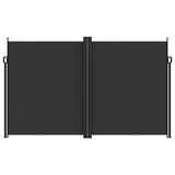 Vidaxx paravent de jardin extensible 200x1200 cm noir