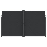 Écran de jardin vidaxl extensible 200x1200 cm noir