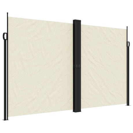 Vidaxx Paravent de jardin extensible 200x1200 cm couleur crème